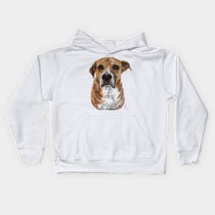 Looking Suave Handsome Pup Kids Hoodie